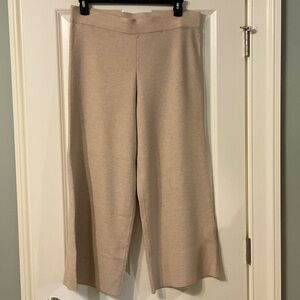 Marled Tan Wide Leg Women's Pants Size XL